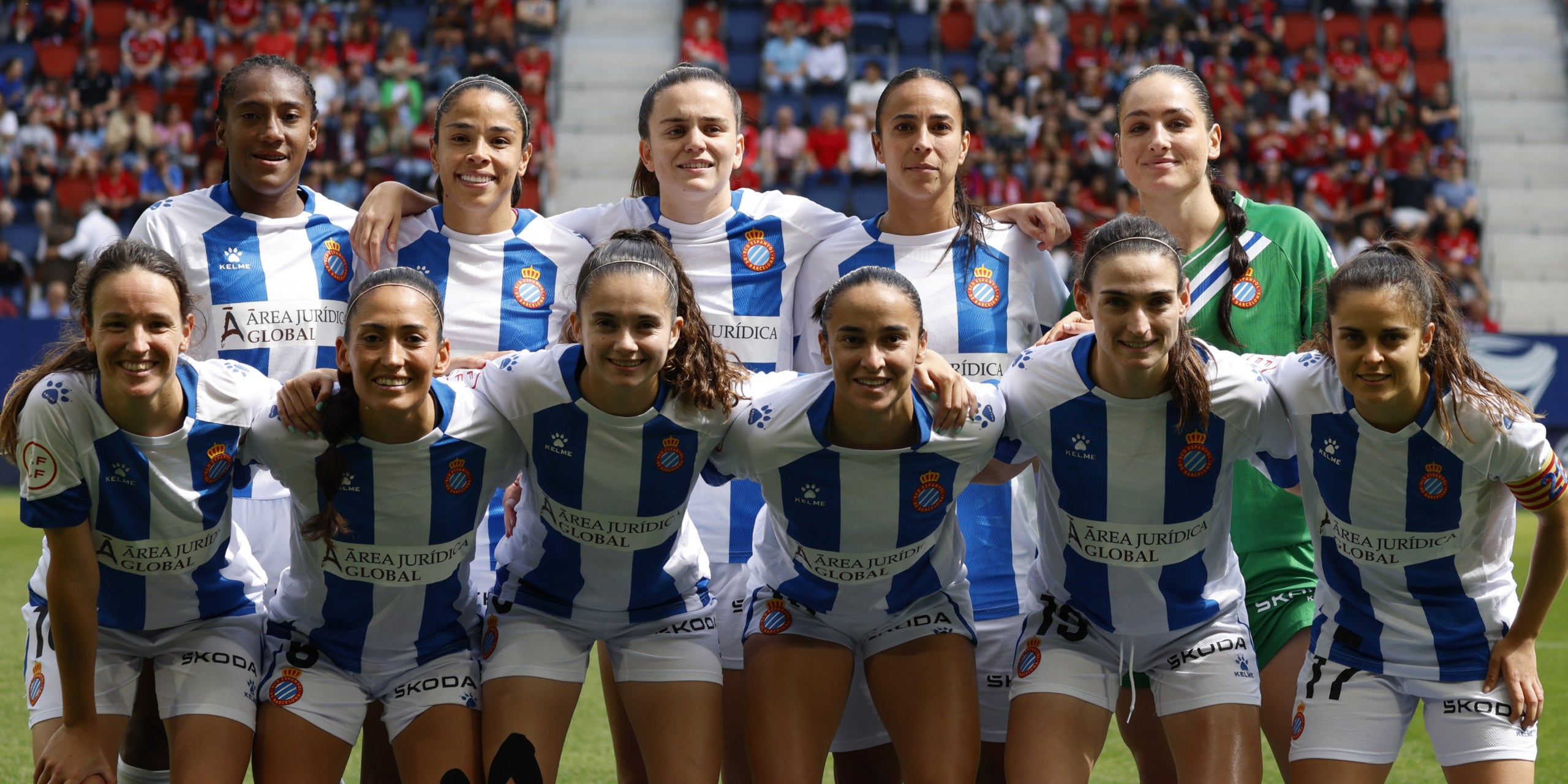 La alineación de la Espanyol femenino contra el Osasuna | @RCDEFemeni