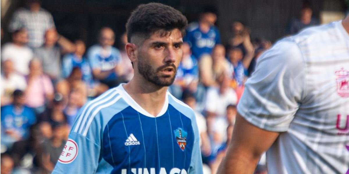 Jon Bakero, durante el Lleida-Yeclano | Lleida Esportiu