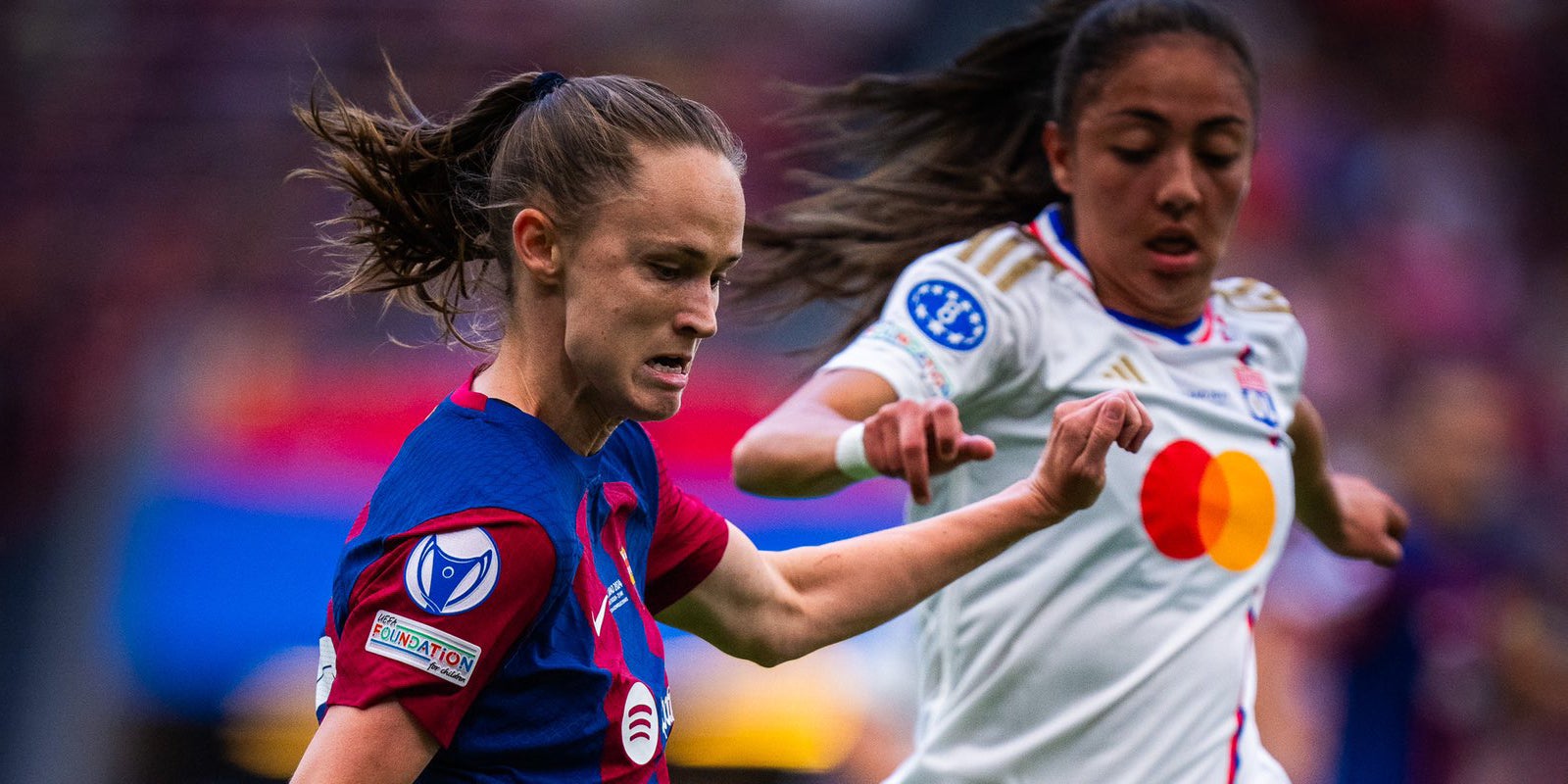 Graham Hansen, durant la final de la Champios contra l'Olympique de Lió | @FCBfemeni