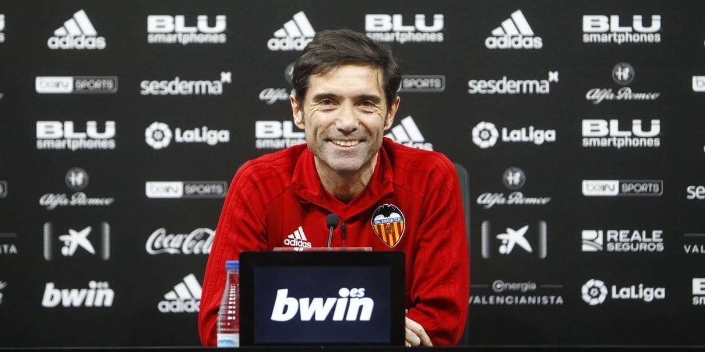 Marcelino García Toral, durant la seva etapa com a entrenador del València | Europa Press