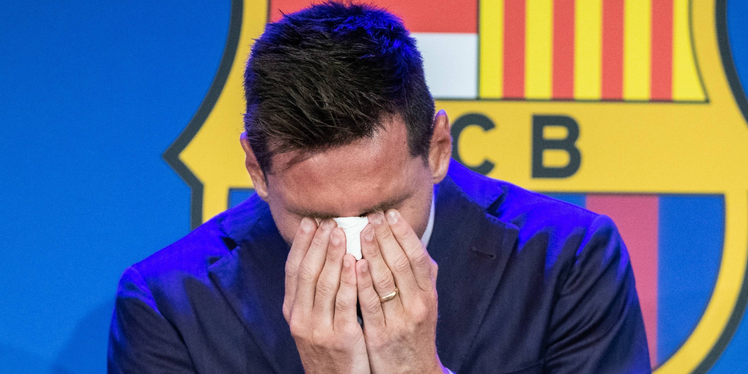 Leo Messi, despidiéndose del Barça | Europa Press