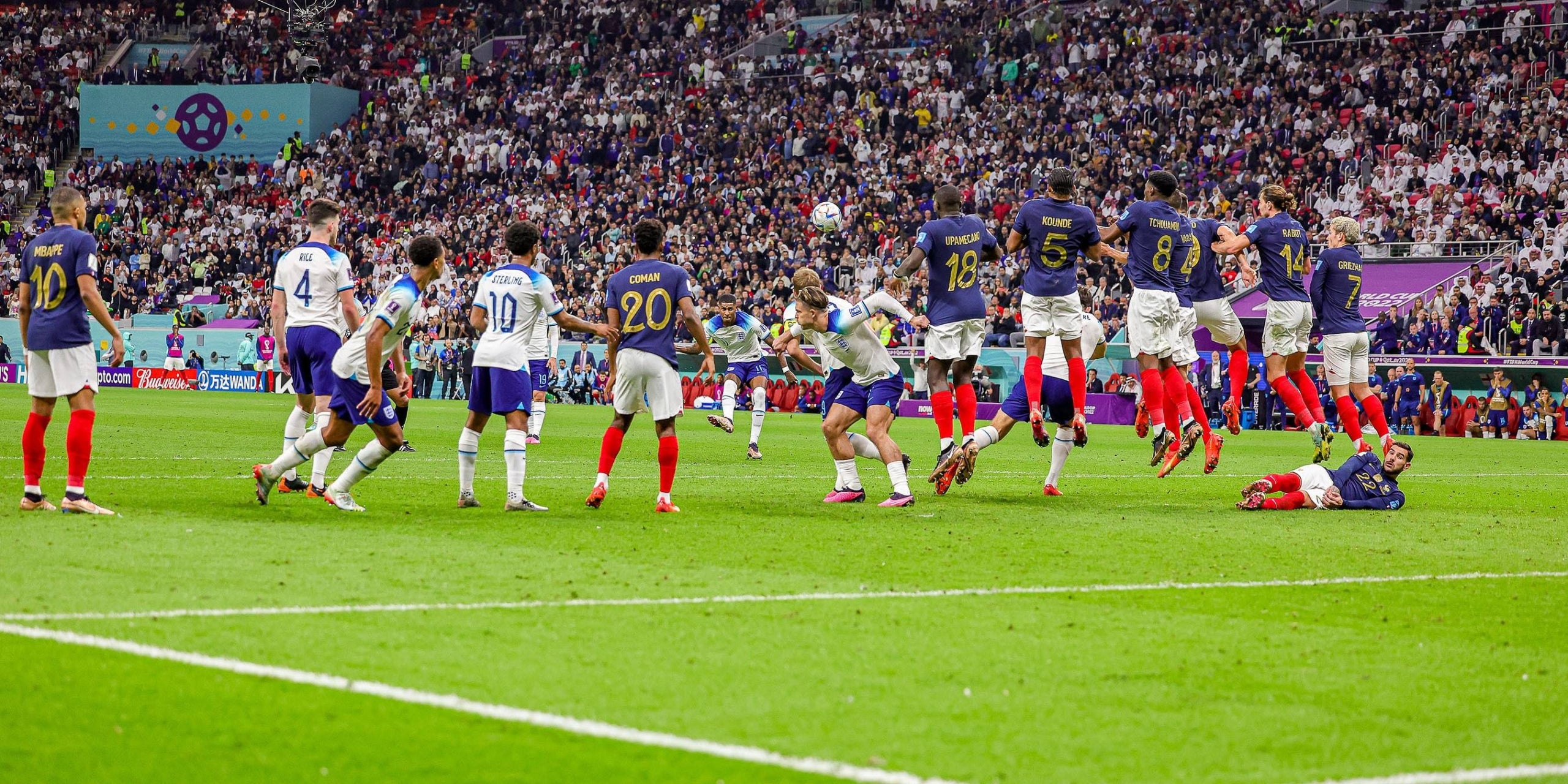Anglaterra i França, l'últim cop que es van creuar, al Mundial de 2022 | Europa Press