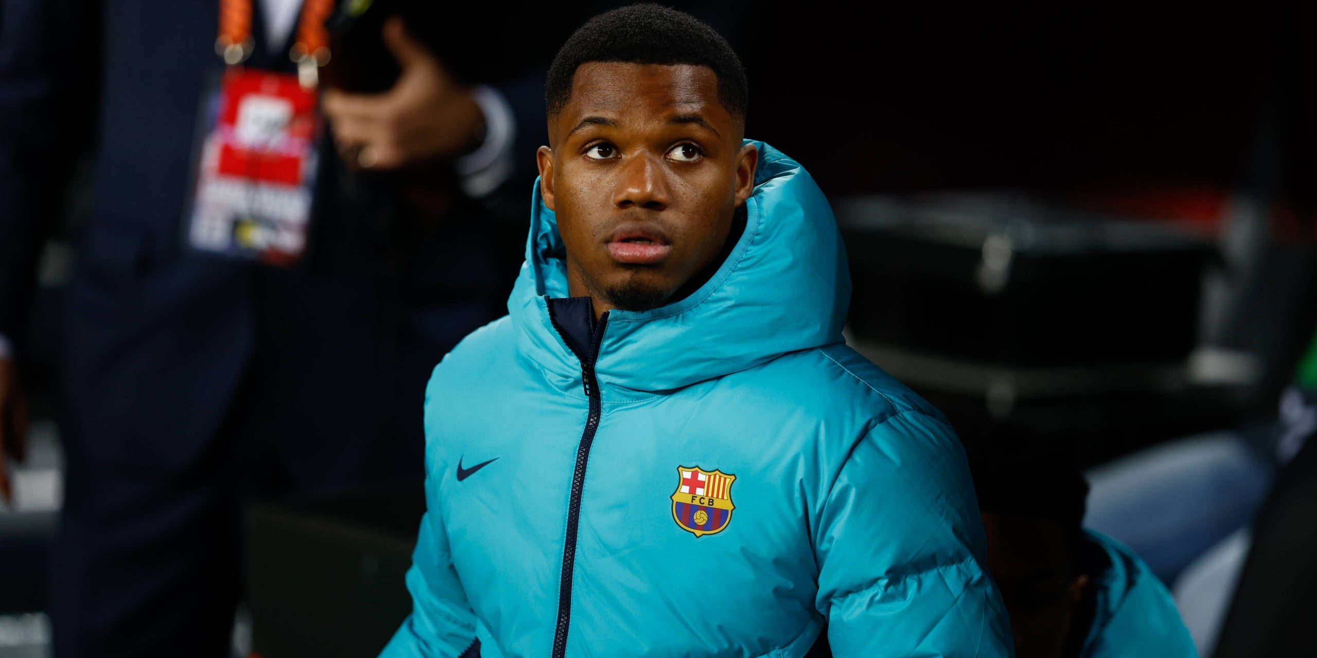 Ansu Fati, durant un partit del Barça | Europa Press