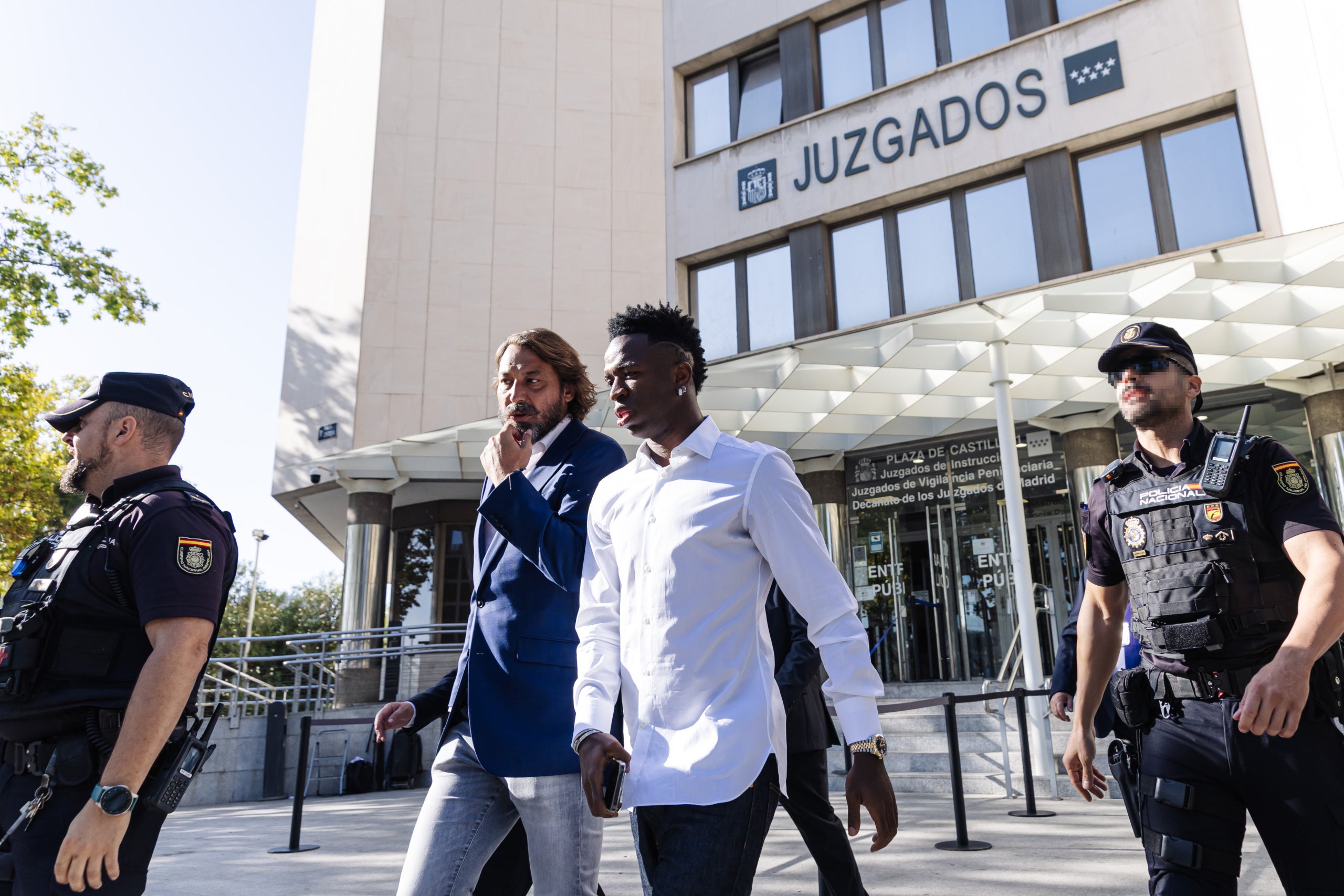 Vinicius, el dia que va declarar | Europa Press