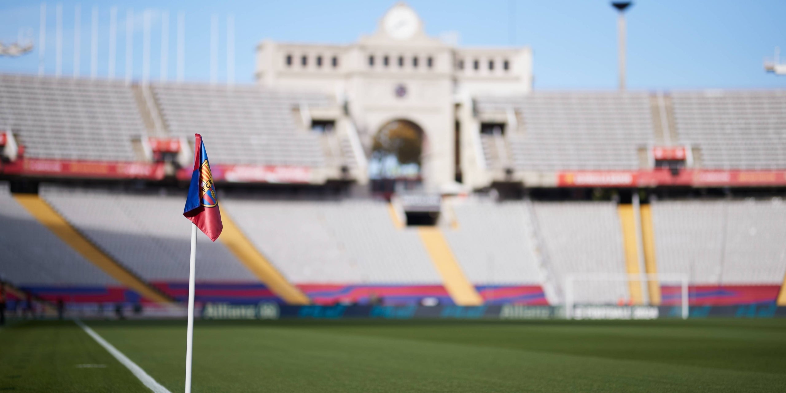 El Estadio Olímpico Lluís Companys, antes de un partido del Barça | Europa Press