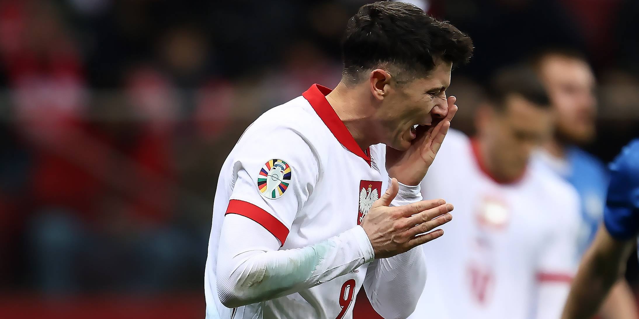 Robert Lewandowski, durant un partit amb la selecció polonesa | Europa Press