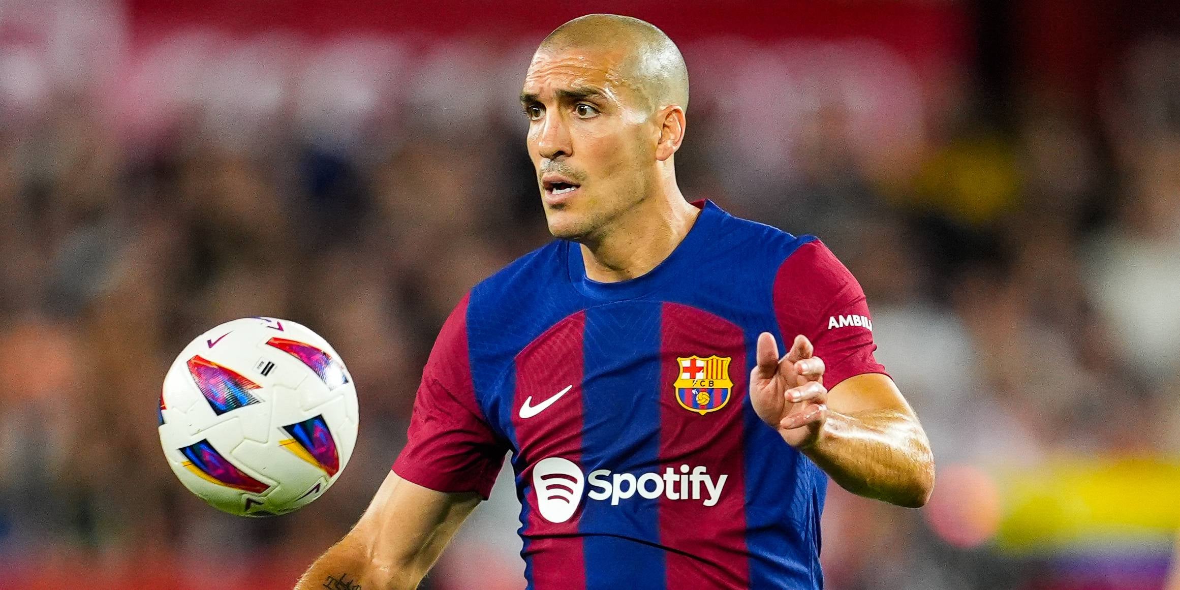 Oriol Romeu, durante un partido con el Barça | Europa Press