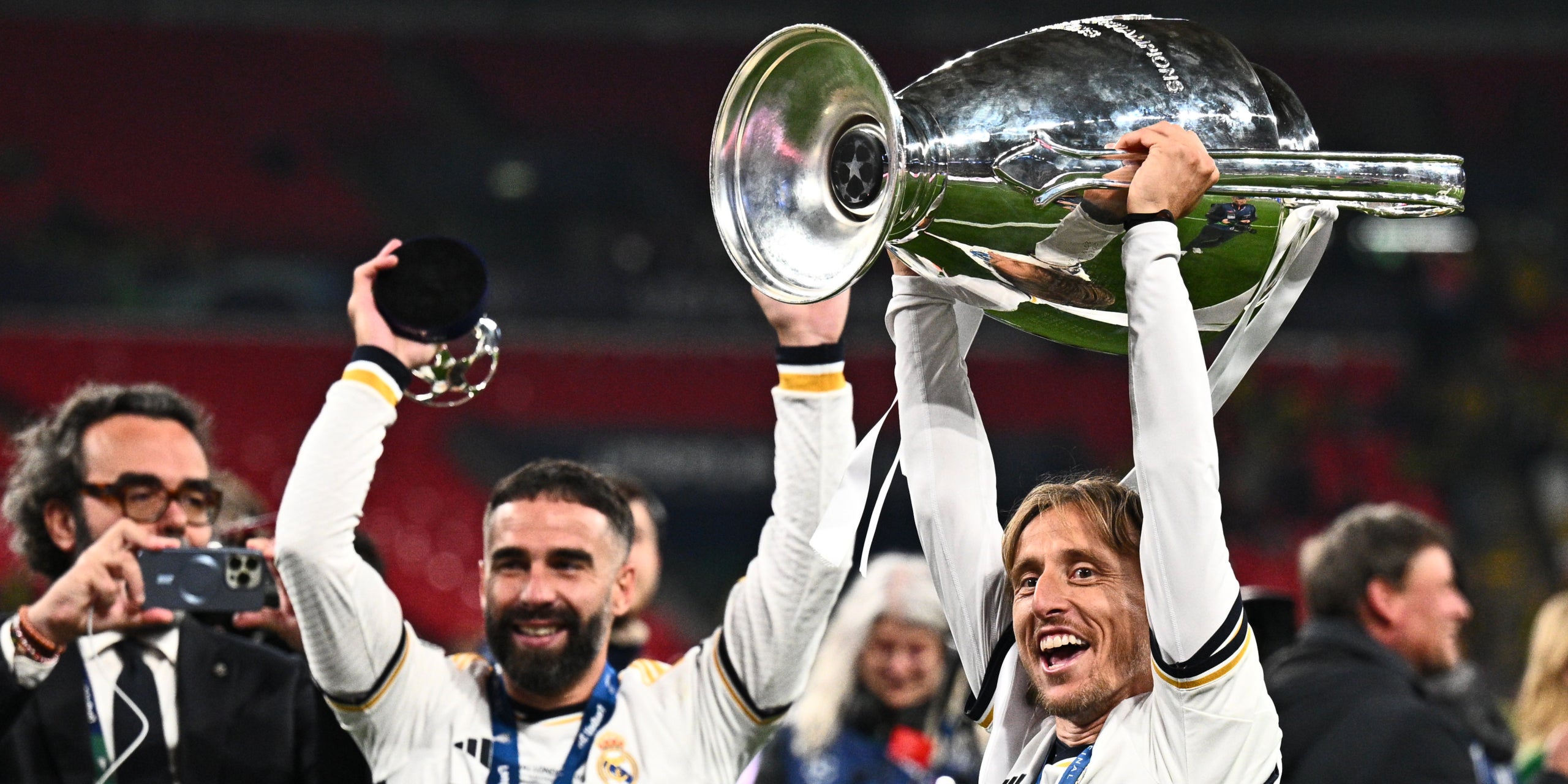 Dani Carvajal i Luka Modric, amb la seva sisena Champions | Europa Press