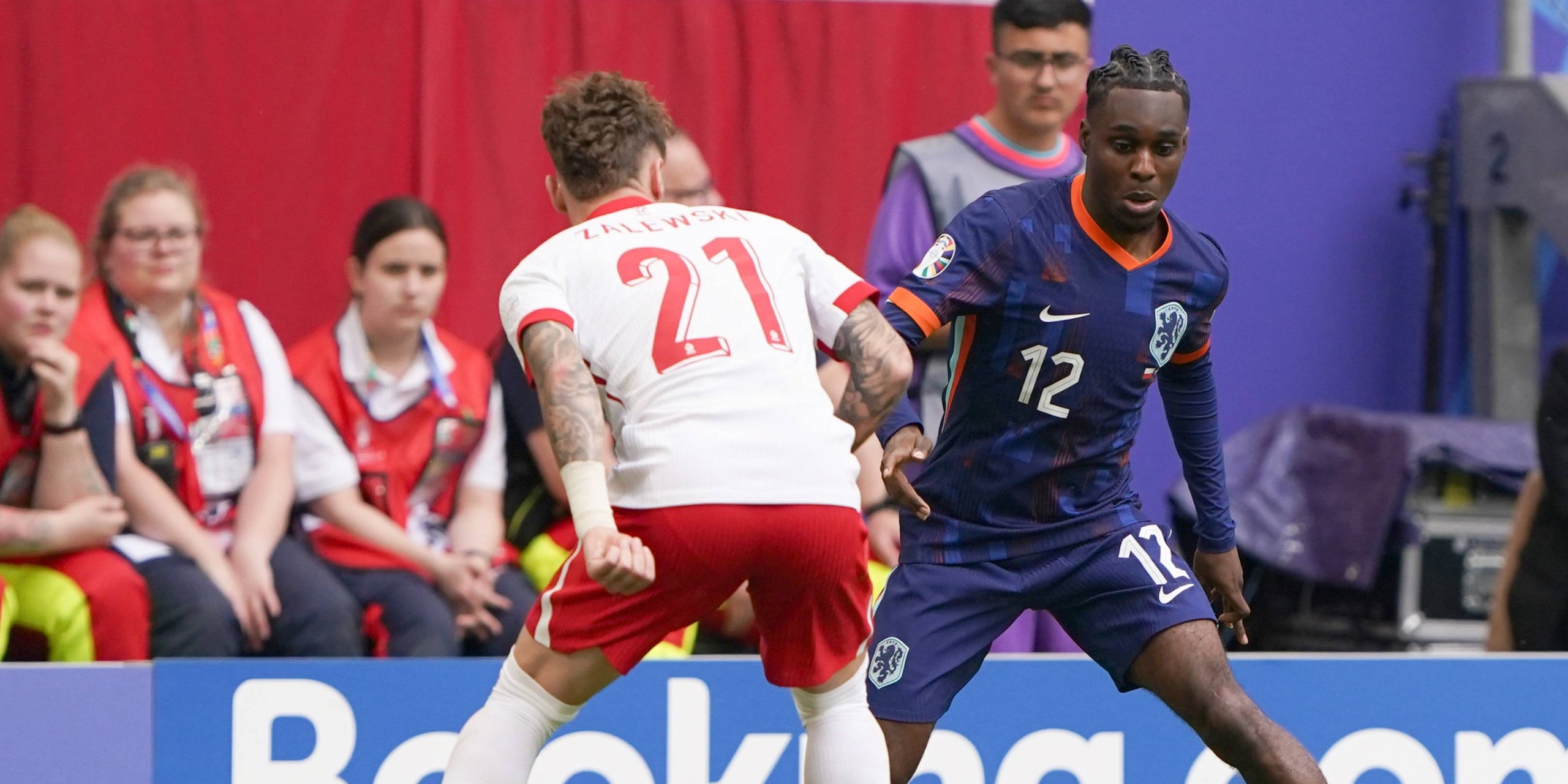 Jeremie Frimpong durant l'Eurcopa amb Païssos Baixos | Europa Press