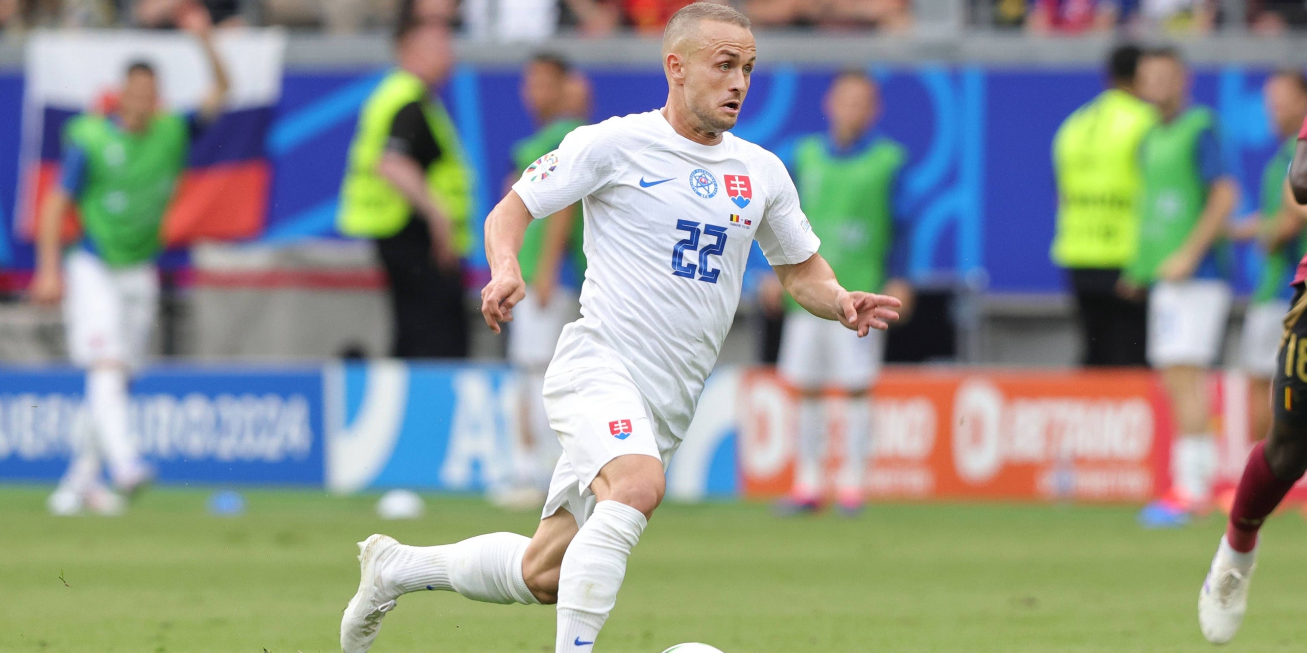 Lobotka jugando la Eurocopa con Eslovaquia | Europa Press