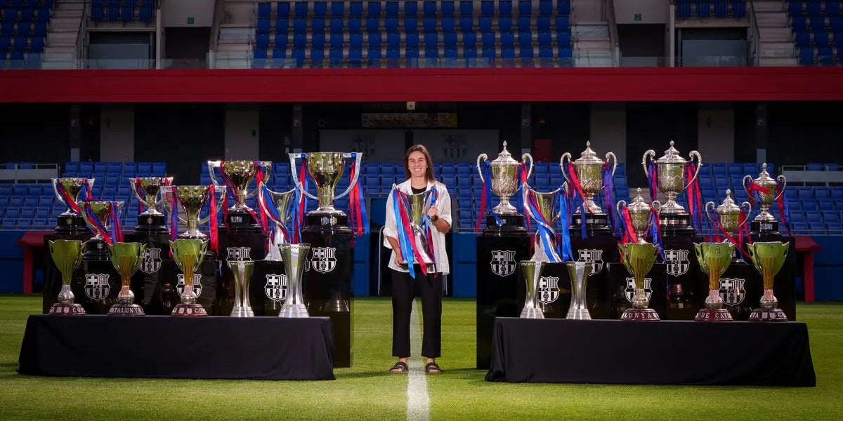 Mariona Caldentey, amb tots els títols que ha guanyat al Barça | FC Barcelona