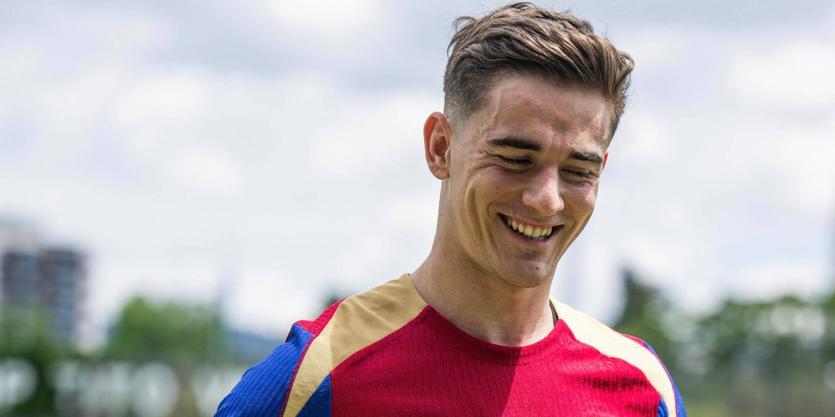 Gavi, a la Ciutat Esportiva del Barça | FC Barcelona