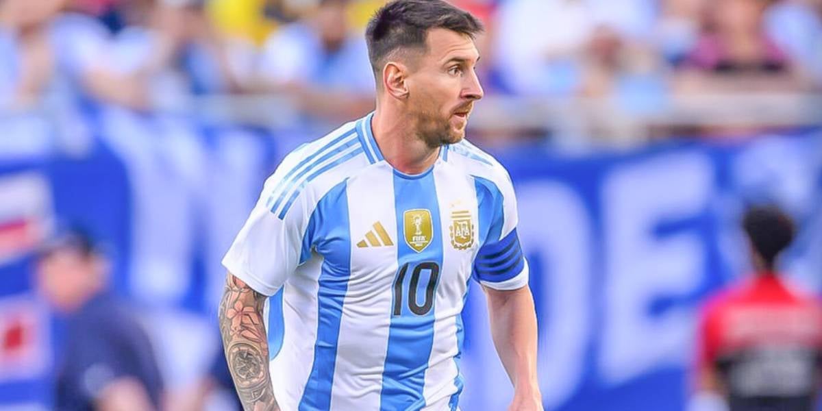 Leo Messi, durant el debut de la Copa Amèrica | @Argentina