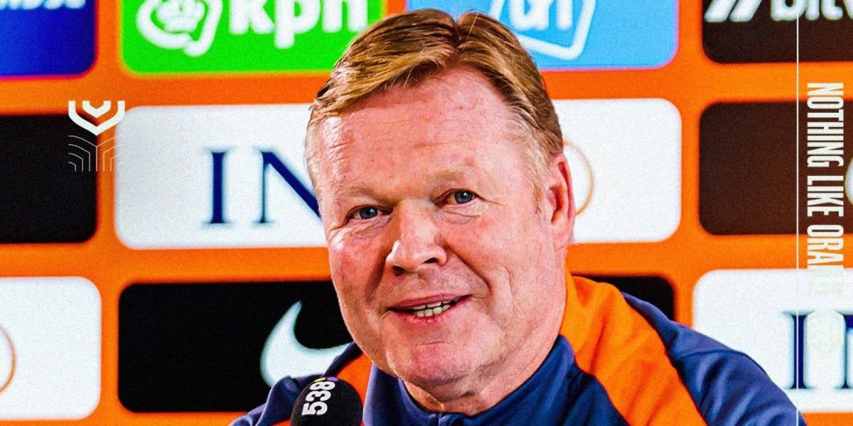 Koeman, en roda de premsa de la Selecció dels Països Baixos de l'Eurocopa 2024 | Ons Oranje 
