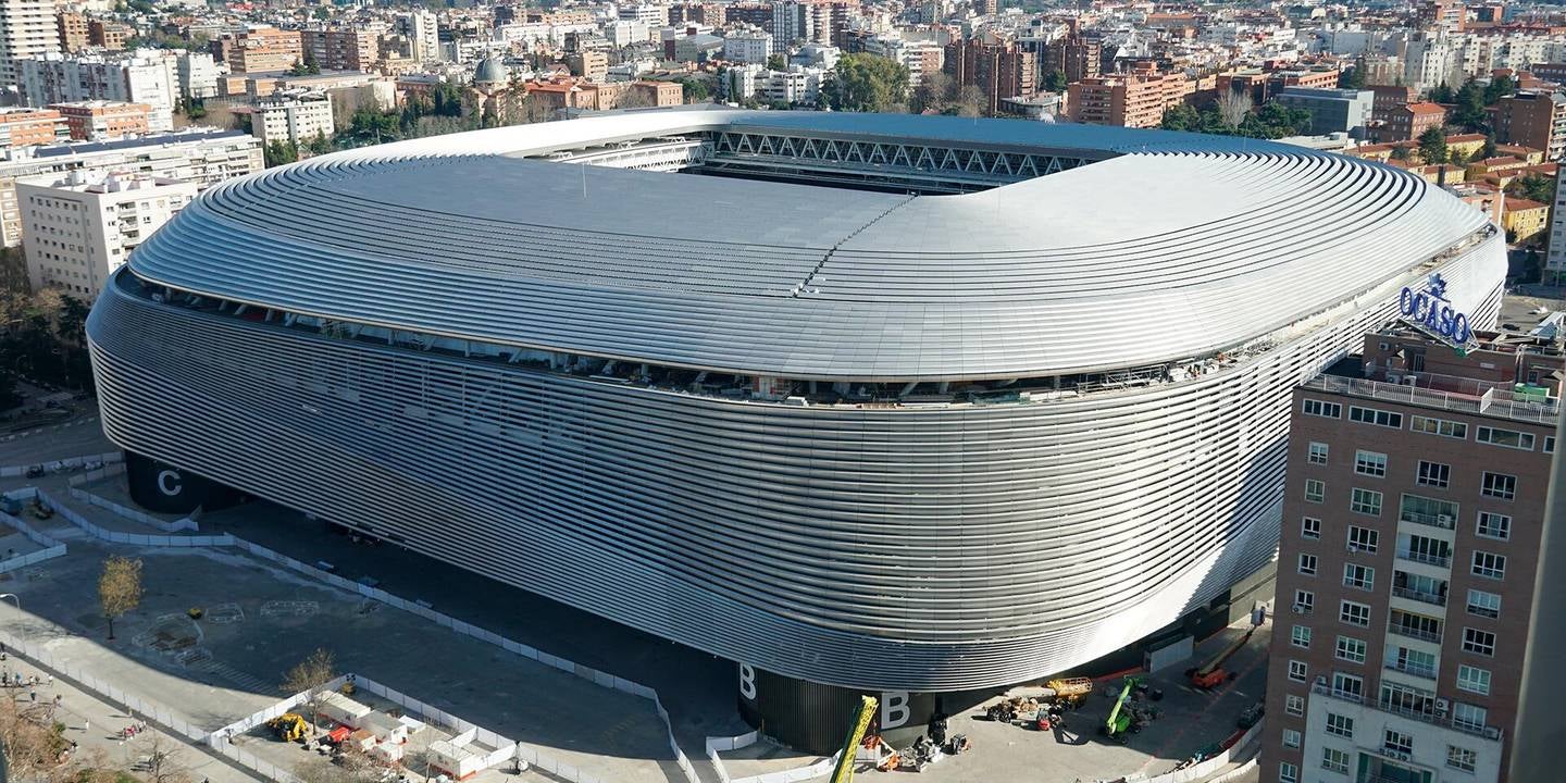Imatge exterior del nou Santiago Bernabéu | Reial Madrid