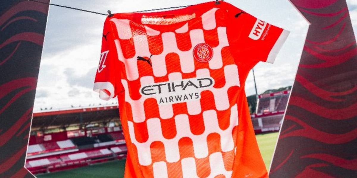 La nova samarreta del Girona FC amb que debutarà en Champions | Girona FC