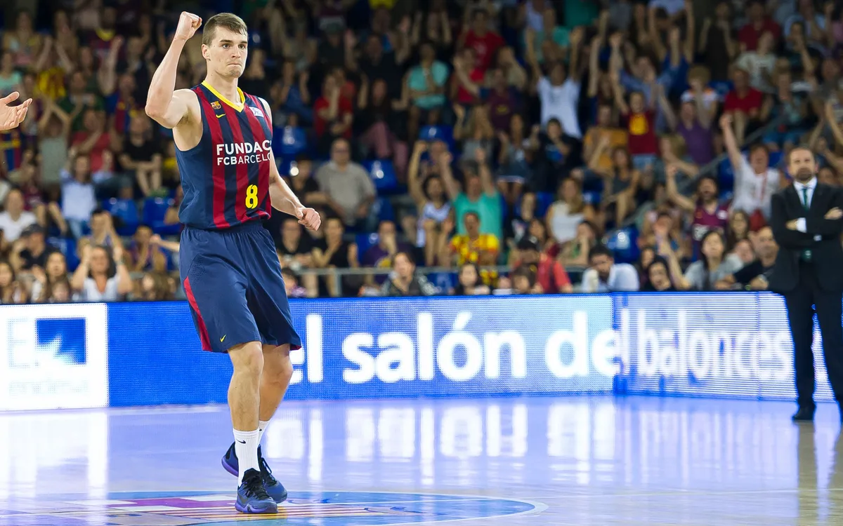 Mario Hezonja, durante su primera etapa en el Barça | FC Barcelona