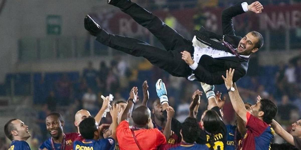 Pep Guardiola, durant la seva primera temporada com a entrenador del Barça | FC Barcelona
