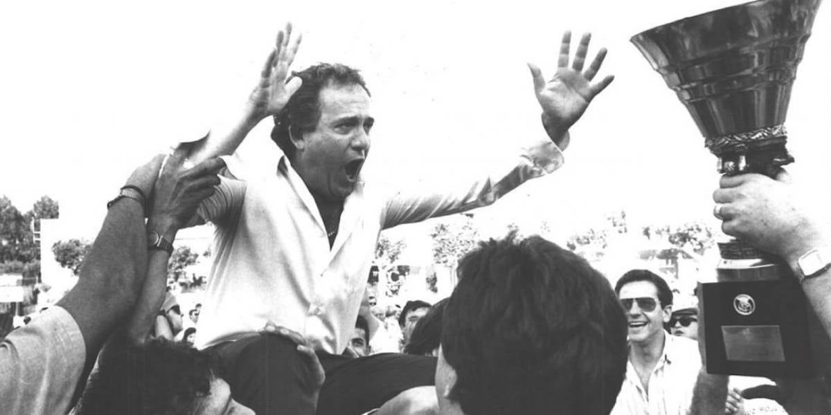 Waldo Ramos, celebrando el ascenso del Palamós a la Segunda División | FCF