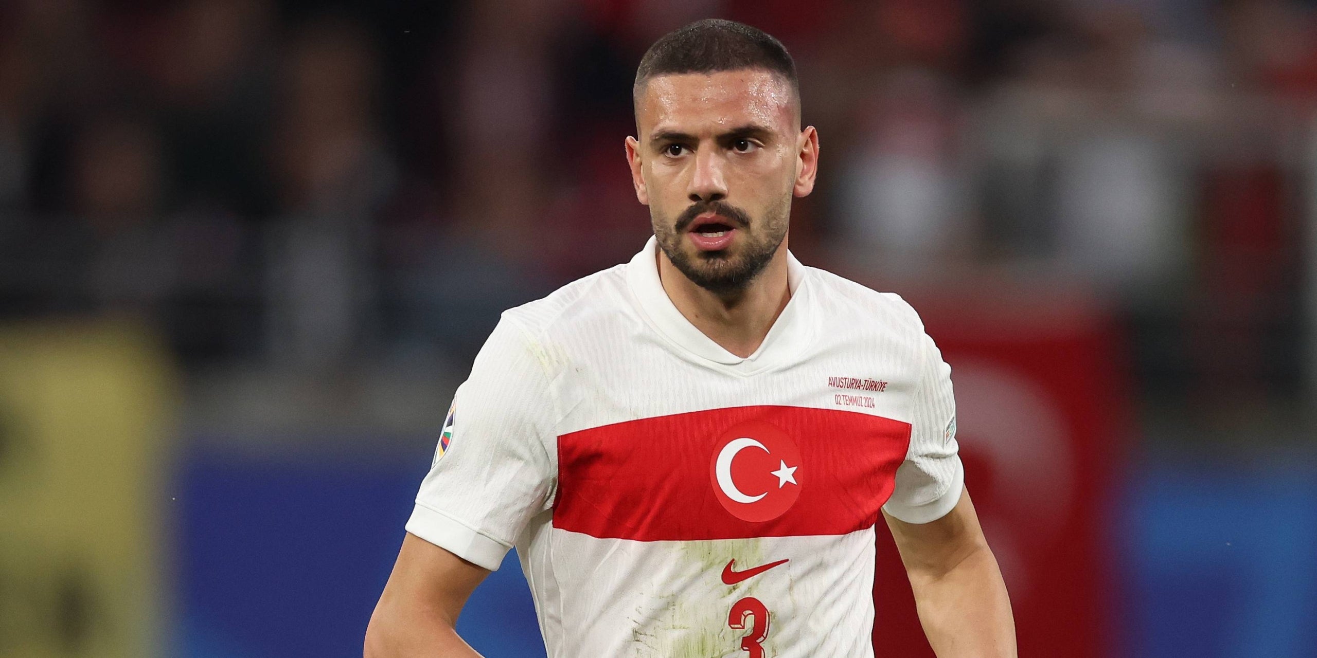 Merih Demiral en el partit de quarts de final de Turquia contra Àustria | Europa Press