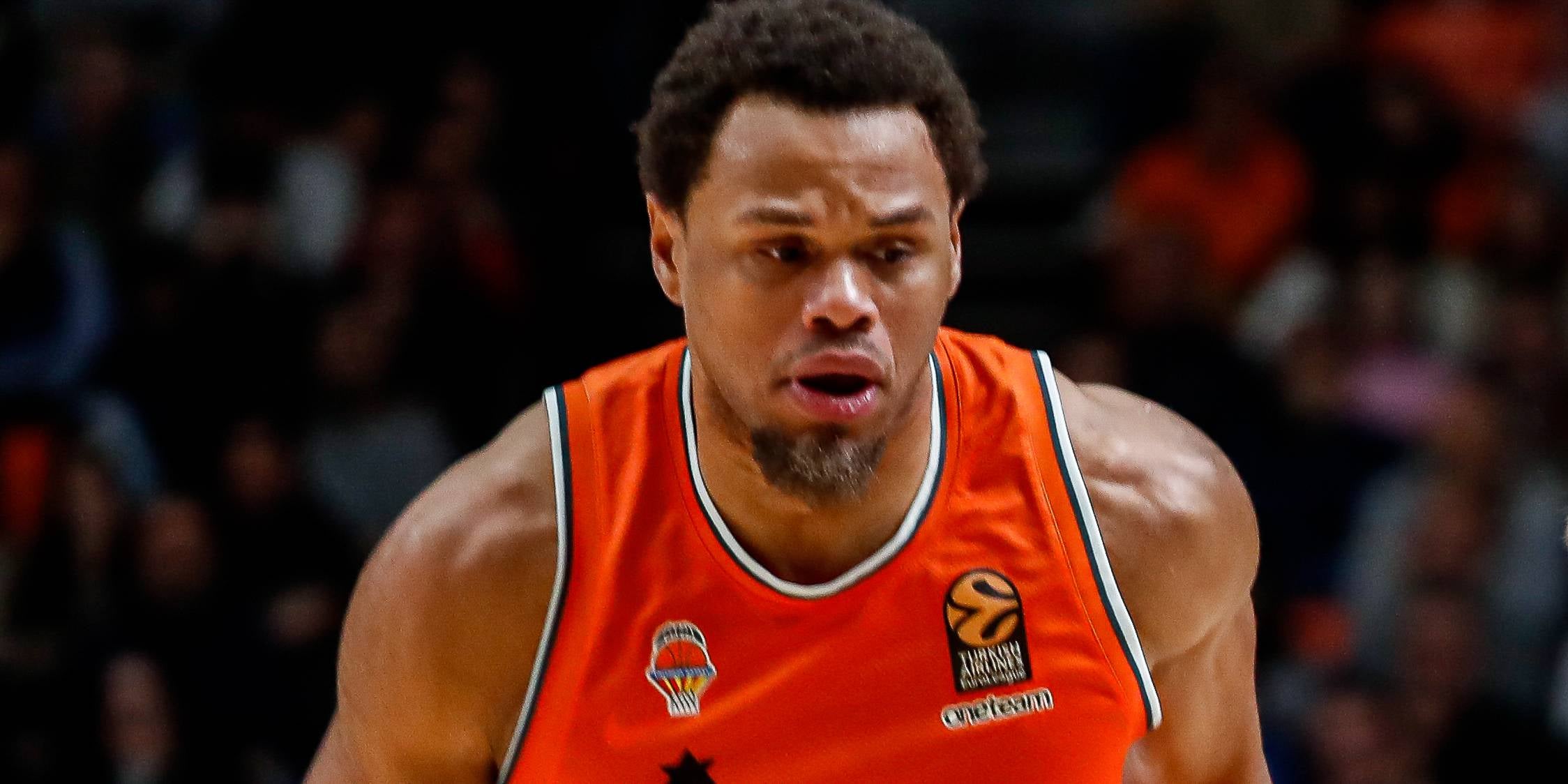 Justin Anderson, durante un partido con el Valencia | Europa Press
