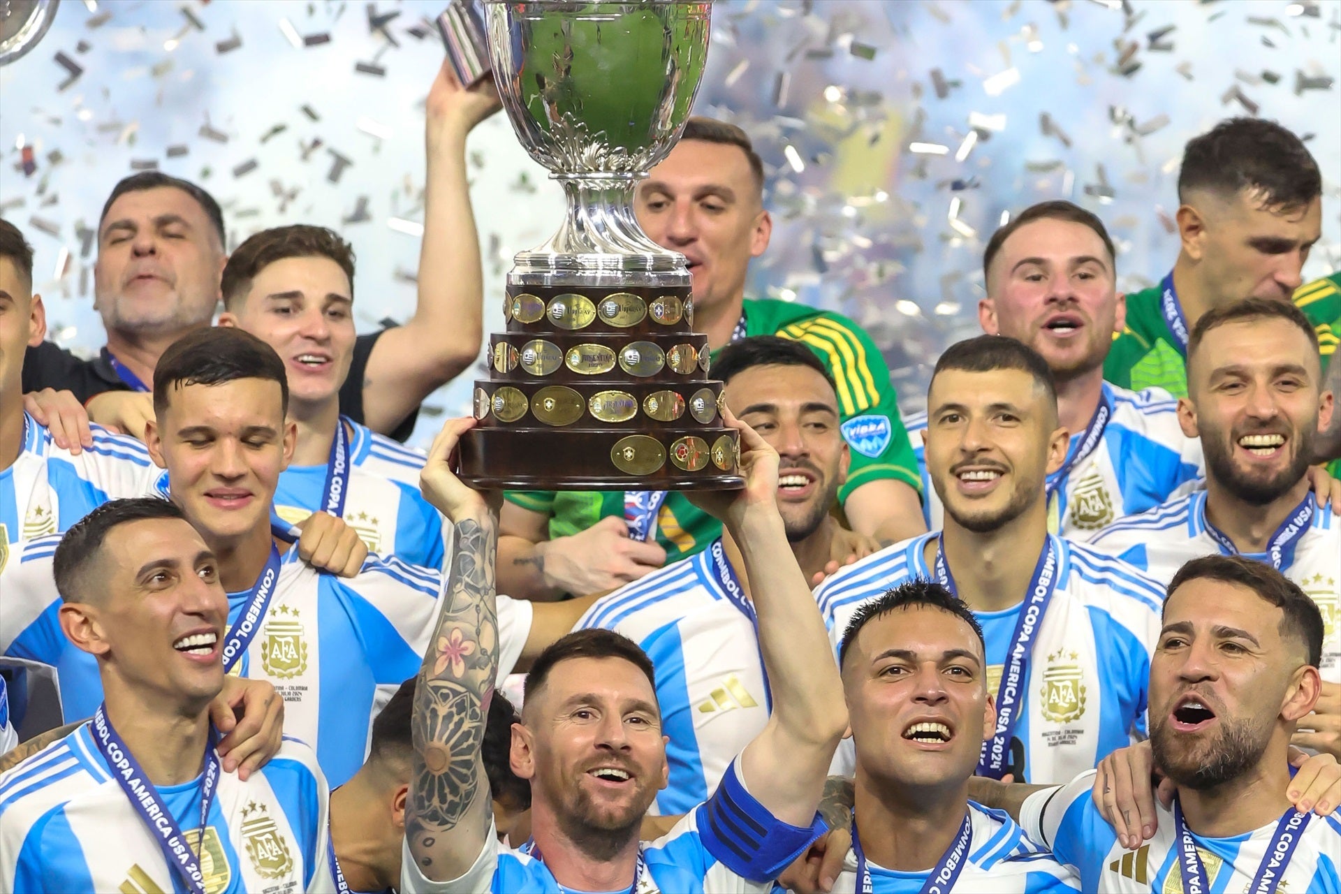Leo Messi aixeca la Copa Amèrica amb l'Argentina | Europa Press
