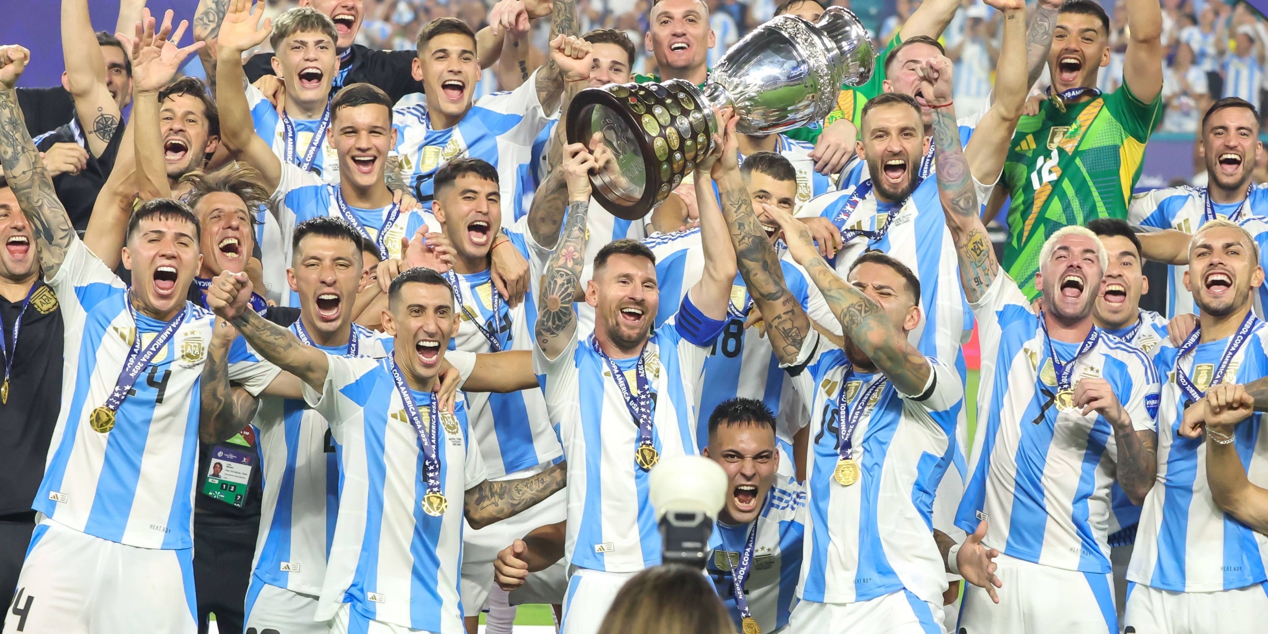 Leo Messi aixeca la Copa Amèrica amb l'Argentina | Europa Press