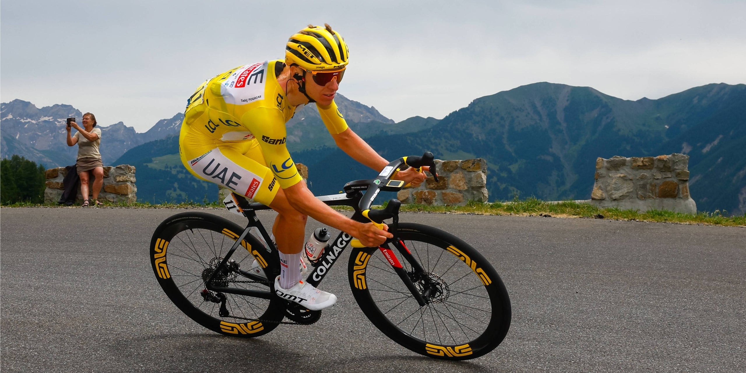 Tadej Pogačar durant el Tour de França | Europa Press