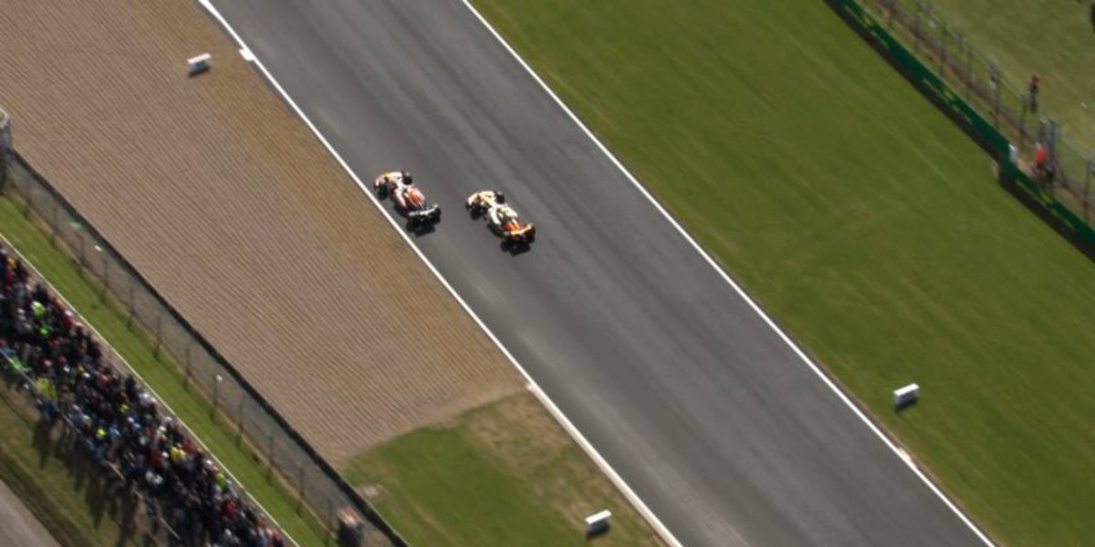 Verstappen i Norris a Silverstone | @F1