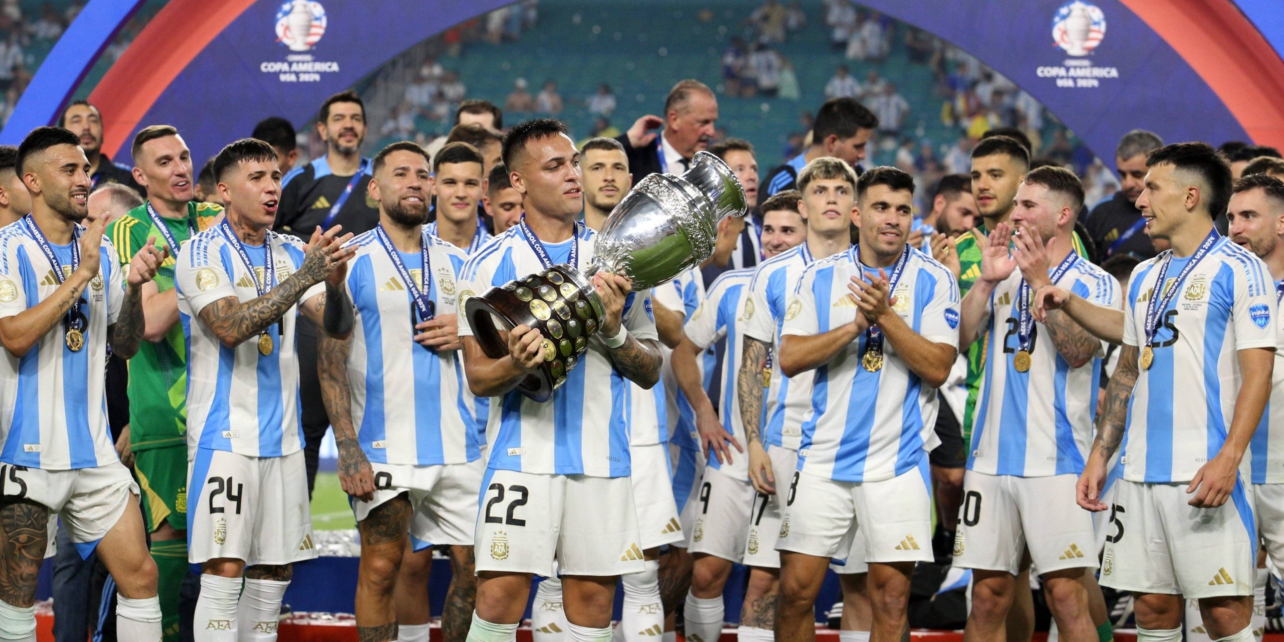 Els càntics de la selecció argentina durant la celebració de la Copa Amèrica contra França han provocat tensions entre les dues federacions | Europa Press