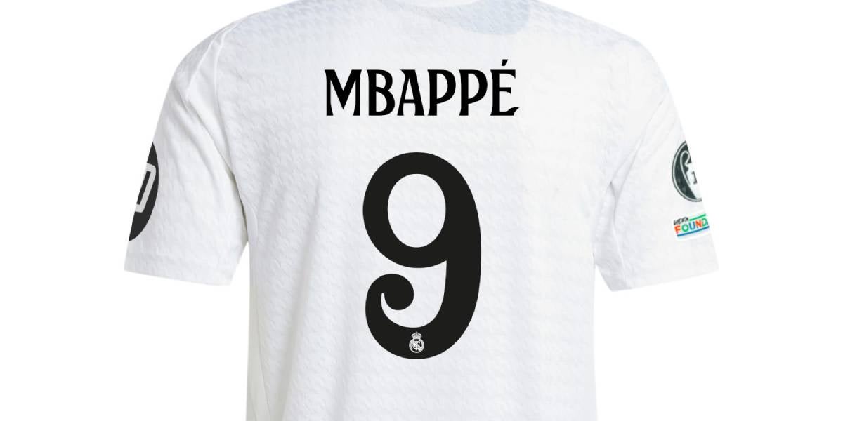 Samarreta Mbappé | @realmadrid