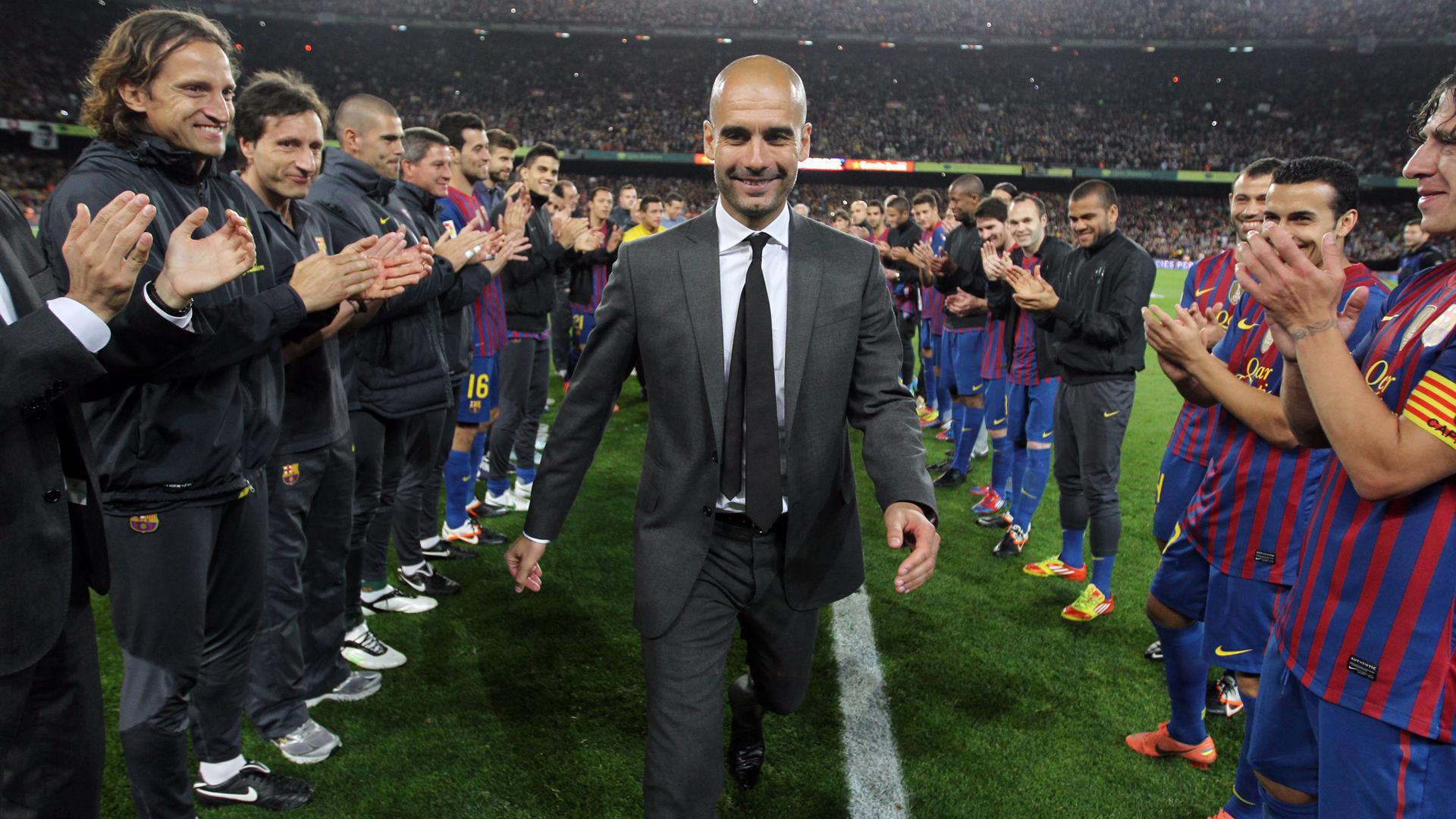Pep Guardiola, després del seu últim partit a la banqueta del Barça | FC Barcelona
