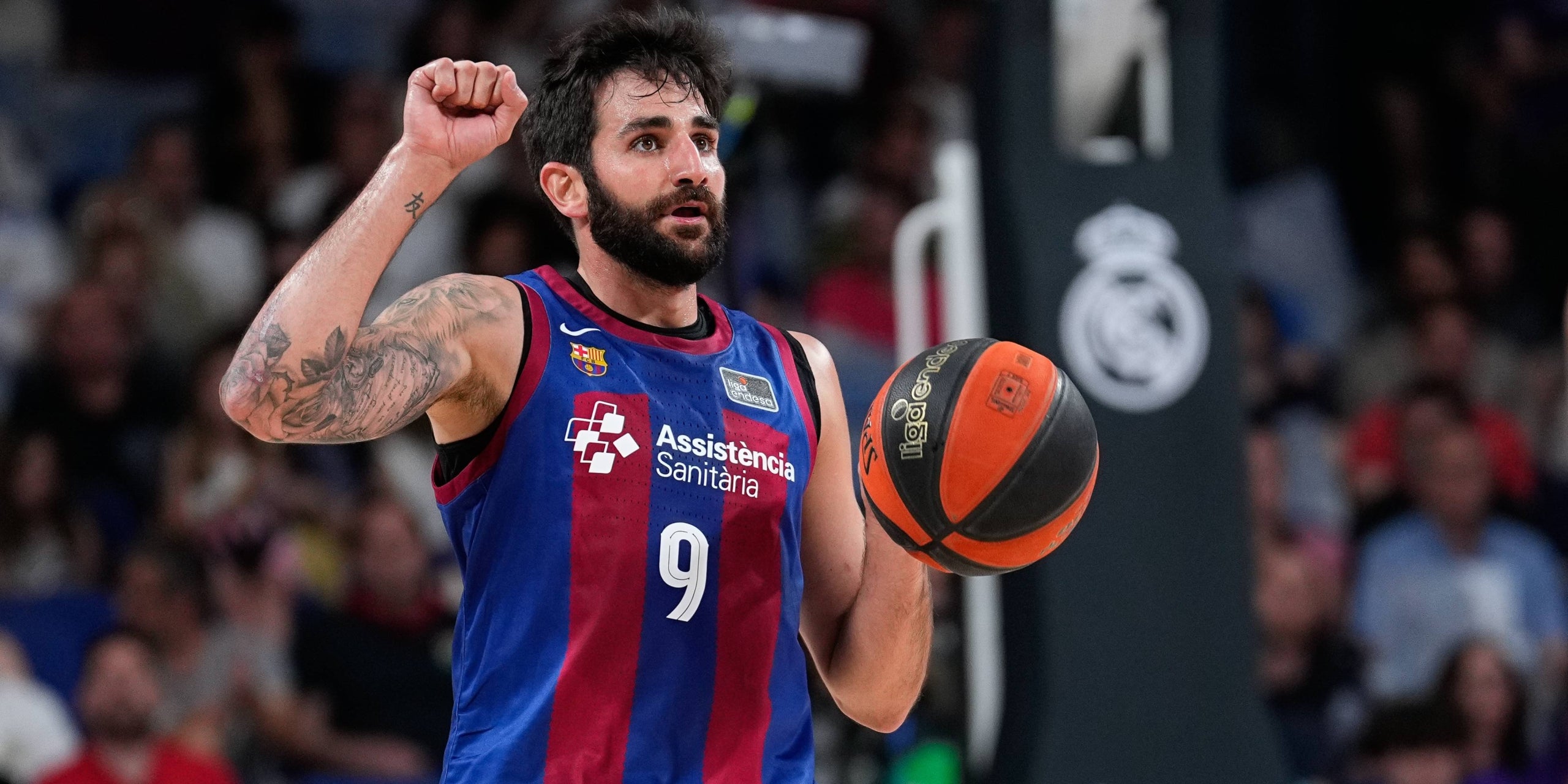 Ricky Rubio aquesta darrera temproada amb la samarreta del Barça | Europa Press