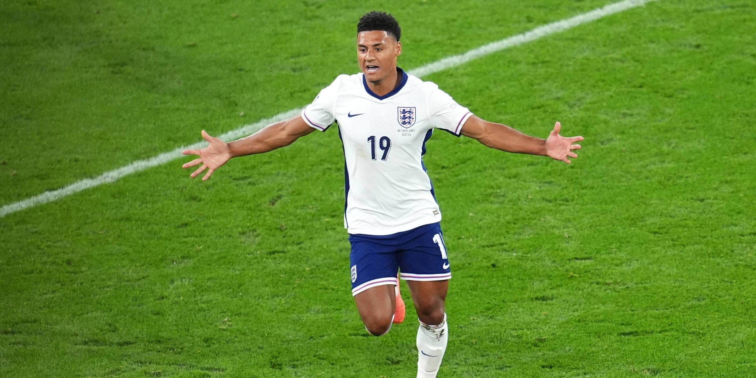 Watkins celebra el gol que dona el pas a Anglaterra a la final de l'Eurocopa | Europa Press