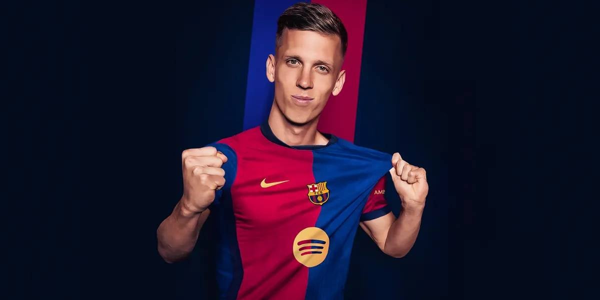 Dani Olmo, con la camiseta del Barça | FC Barcelona