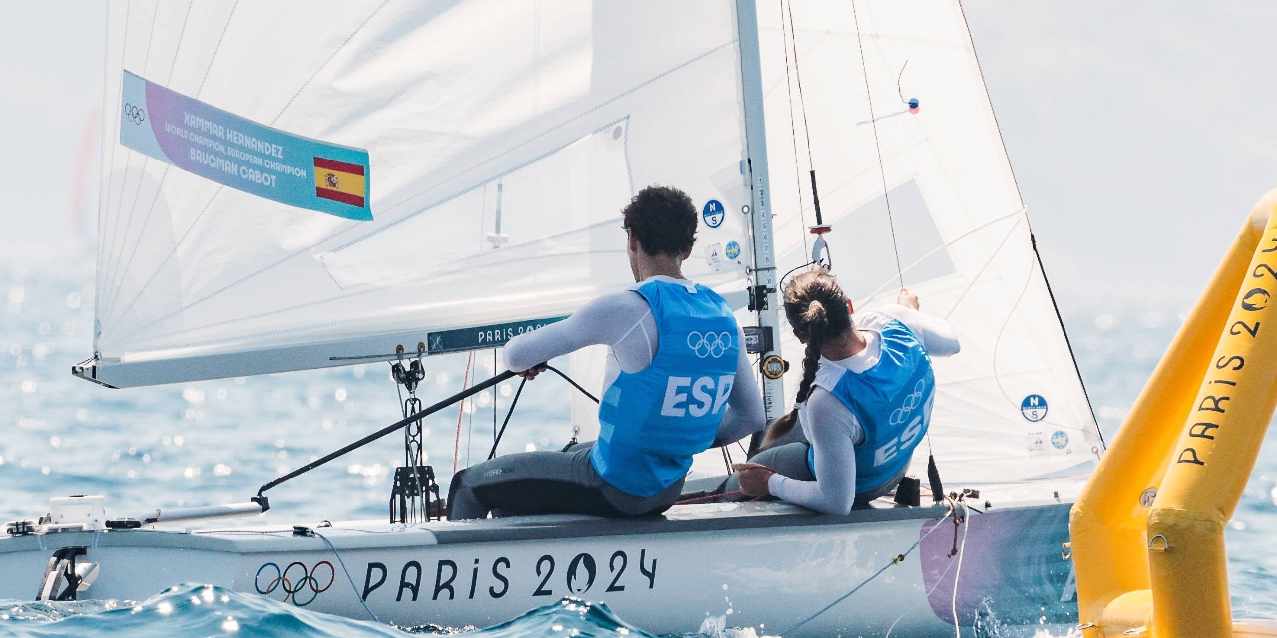 Jordi Xammar i Nora Brugman, a París 2024 | Europa Press