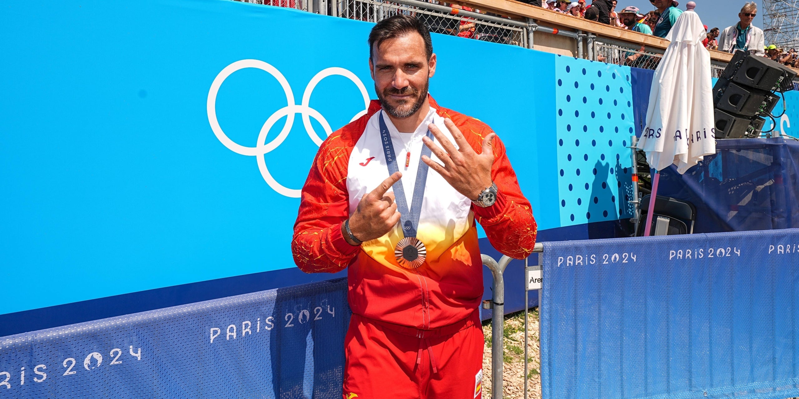 Saül Craviotto, celebrant la seva sisena medalla olímpica | Europa Press