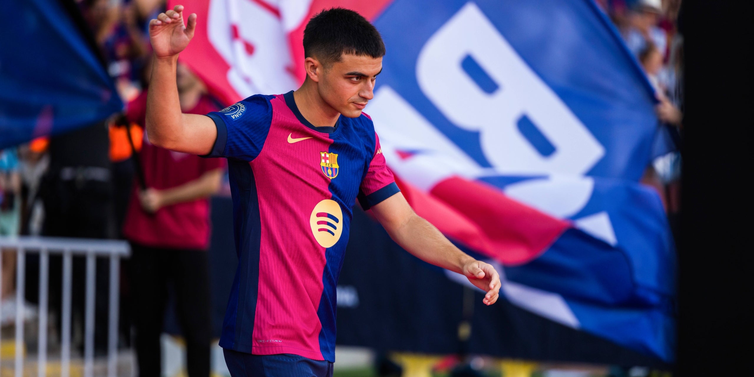 Pedri, durant el Gamper | Europa Press