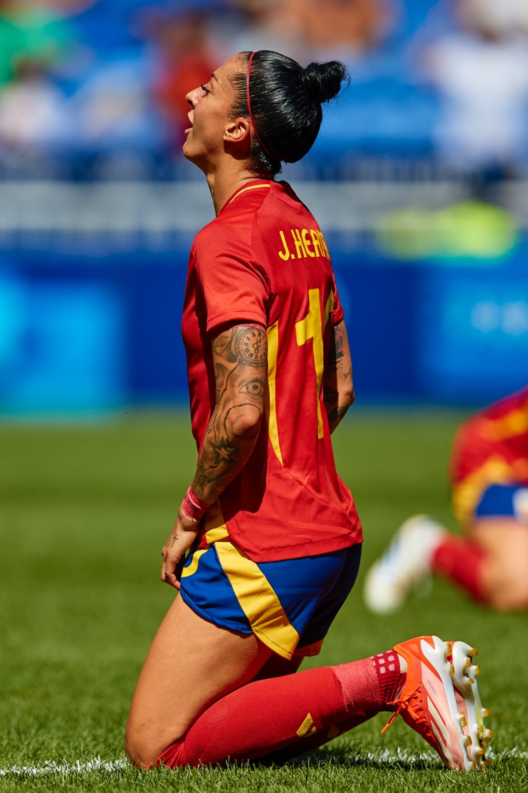 Jenni Hermoso lamenta una ocasió fallada contra Alemanya | RFEF