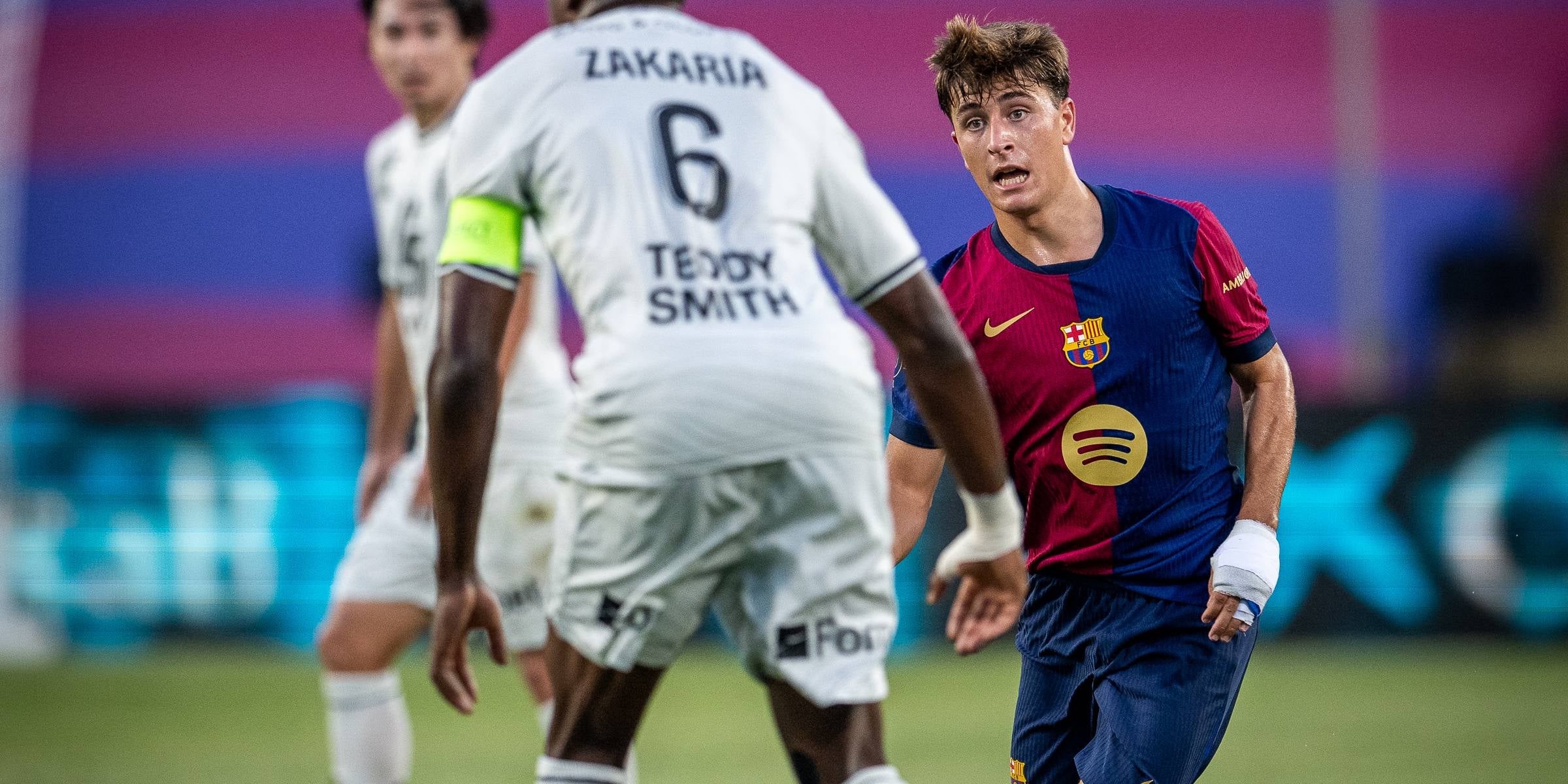 Pablo Torre, durant el Trofeu Joan Gamper | FC Barcelona