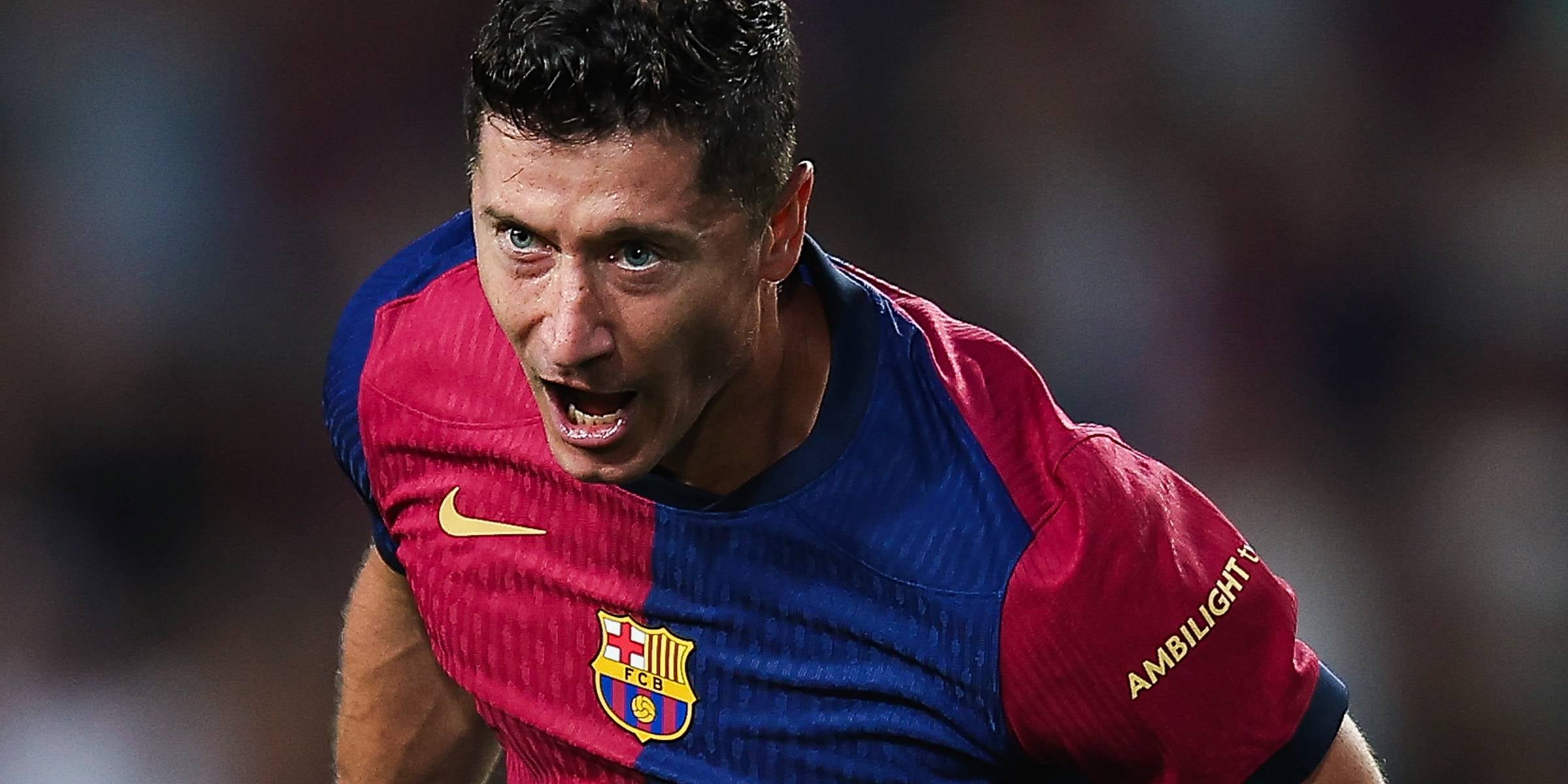 Robert Lewandowski celebra un gol contra el Athletic | FC Barcelona