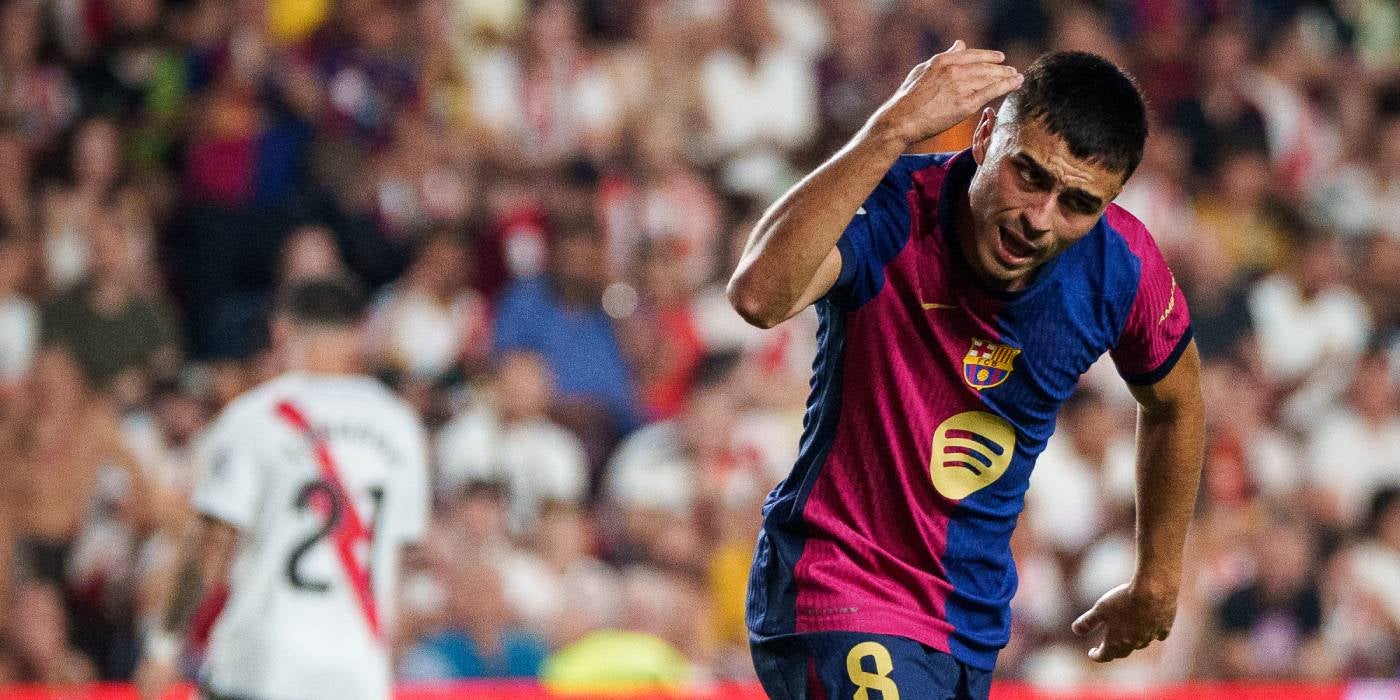 Pedri durant el partit contra el Rayo | FC Barcelona