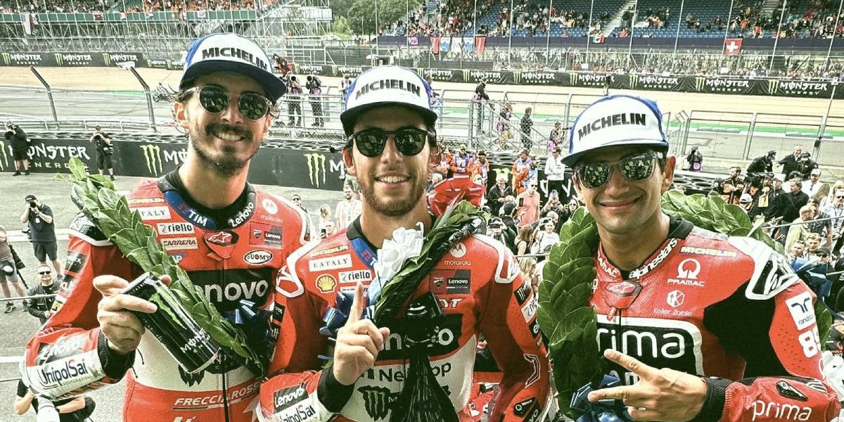 Podi a Silverstone | @motogp