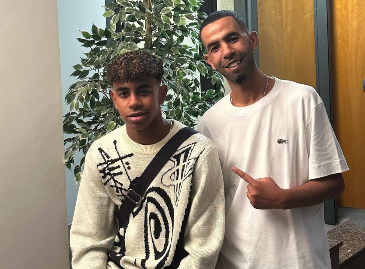Lamine Yamal amb el seu pare, Mounir Nasraoui I Instagram