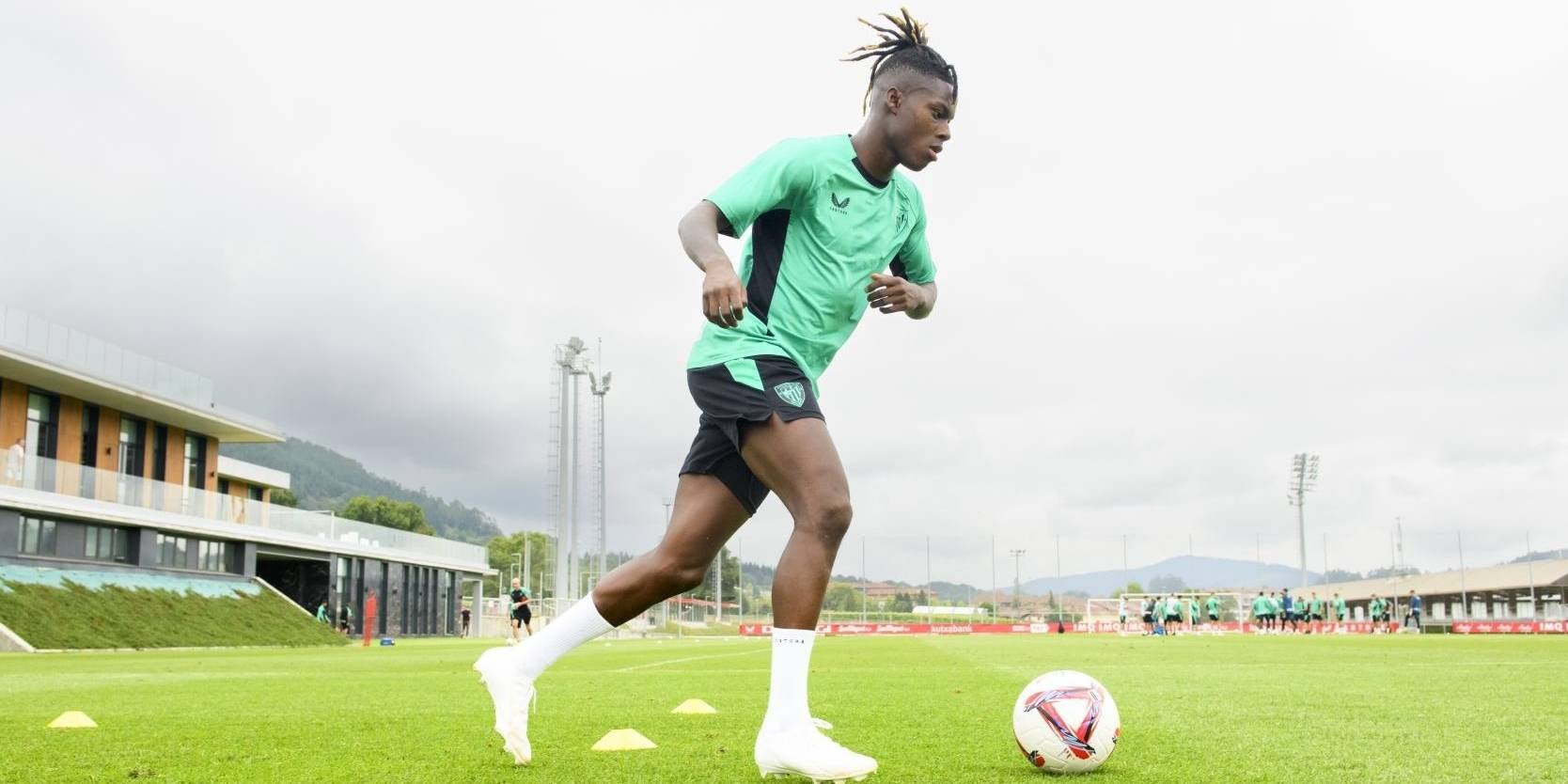 Nico Williams ja s'entrena amb l'Athletic de Bilbao | Europa Press