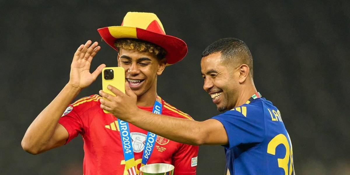 Mounir Nasroui, pare de Lamine Yamal, surt de l'Hospital