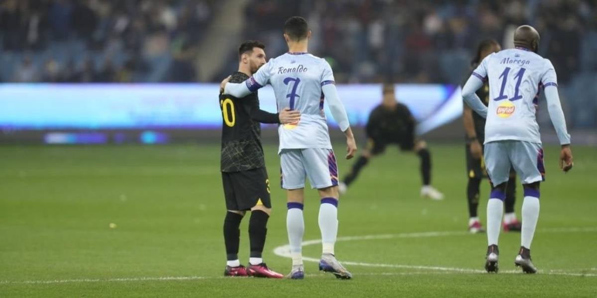 Cristiano Ronaldo i Leo Messi, durant un partit amistós | Europa Press