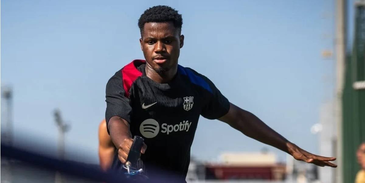 Ansu Fati es recupera de la seva lesió | Europa Press