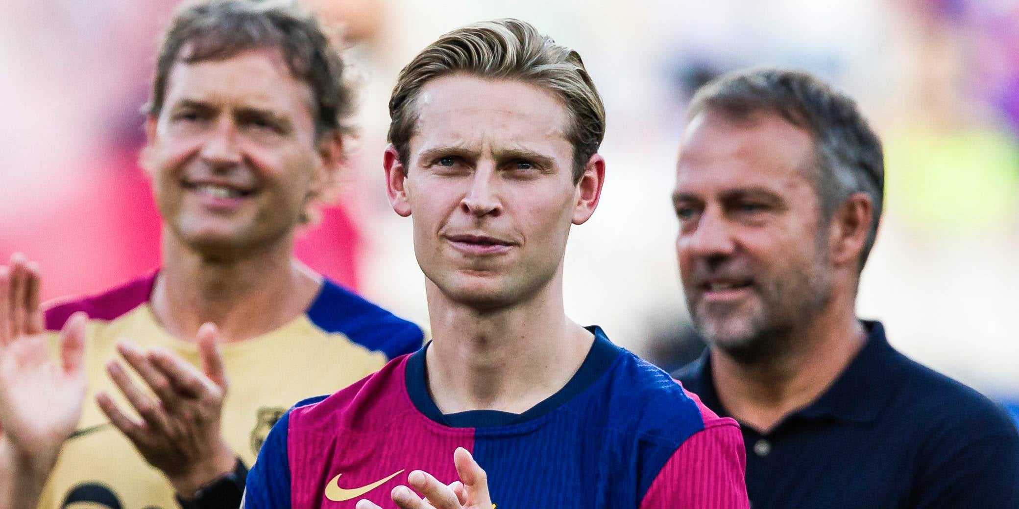 Frenkie de Jong, durante la presentación del equipo en el Gamper | Europa Press