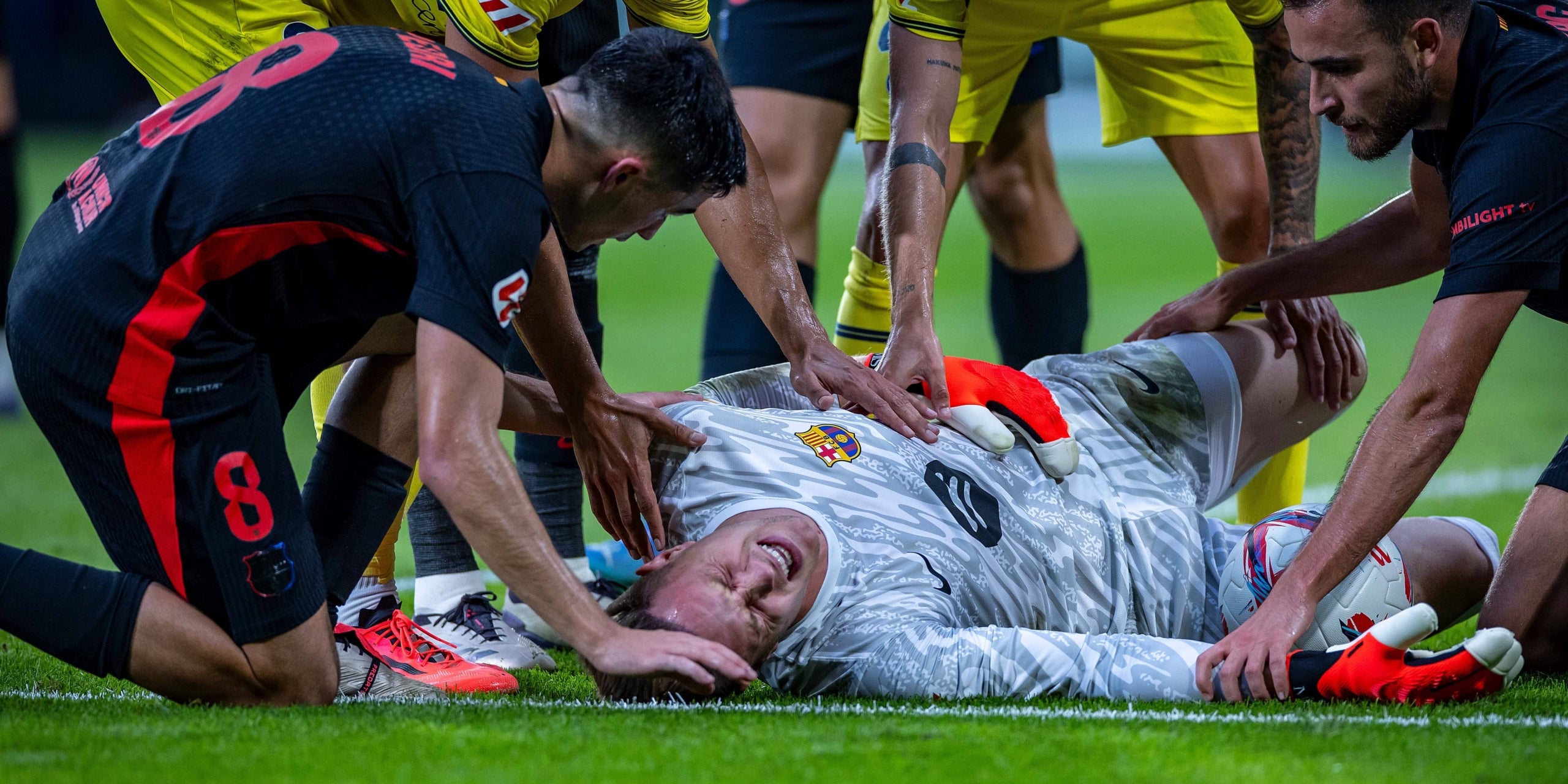 Ter Stegen, después de lesionarse | FC Barcelona